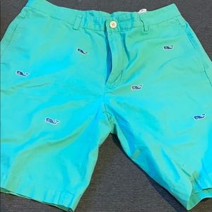 Aqua Blue Beach Shorts 34 Waist
